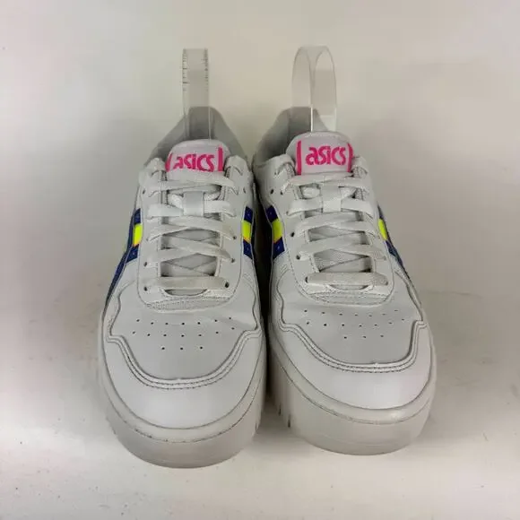 Asics Japan S Platform Sneakers Women's 8 White Leather Lace-Up Athletic Shoes - Picture 4 of 10